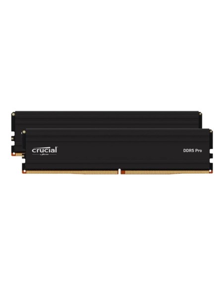 Memoria ram ddr5 32gb 2x16gb crucial pro - dimm - 6000 mhz - pc5 48000 - cl48 - 1.1v