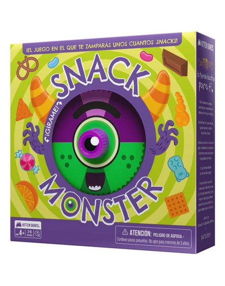 Juego de mesa snack monster