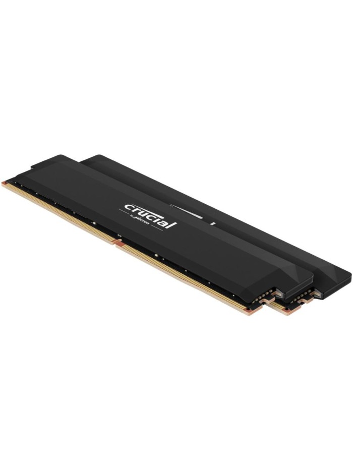 Memoria ram ddr5 64gb 2x32gb crucial pro oc - udimm - 6000 mhz - pce 48000 - cl40 - 1.35v Memoria ram ddr5 64gb 2x32gb crucial pro oc - udimm - 6000 mhz - pce 48000 - cl40 - 1.35v
