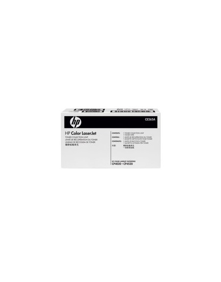 Bote residual hp ce265a laserjet m651 - mfp m680