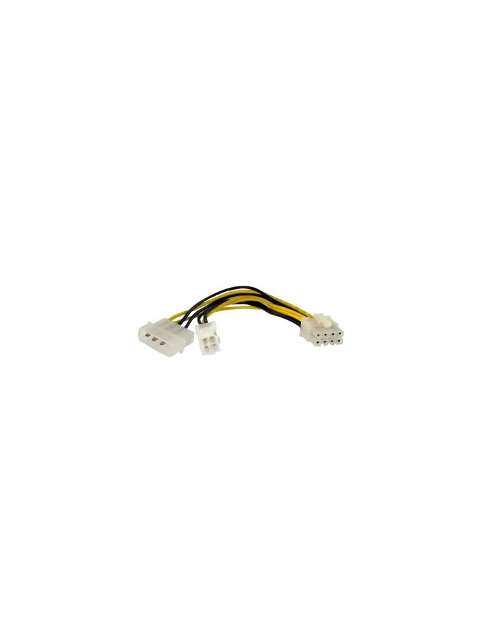Cable alimentacion placa - micro 4 pin hembra y molex a 8 pin macho Cable alimentacion placa - micro 4 pin hembra y molex a 8 pin macho