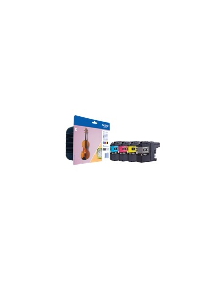 Pack cartuchos tinta brother lc127xlvalbp negro cian magenta amarillo - dcp j4110dw - mfc j4410dw - j4510dw - j4710dw