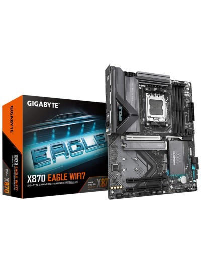 Placa base gigabyte x870 eagle wifi7 g10 am5 atx - 4x ddr5 - 4x sata3
