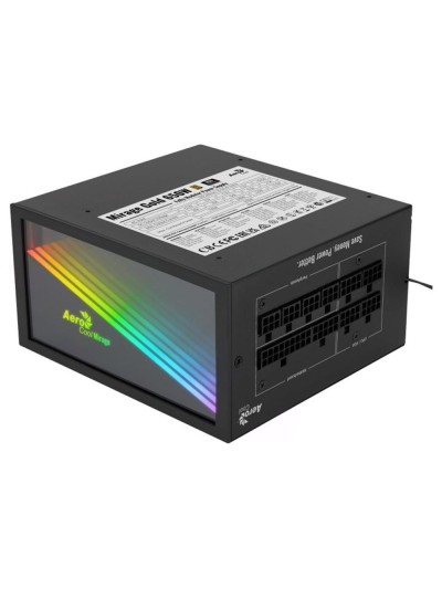 Fuente alimentacion aerocool mirage modular gaming atx 650w