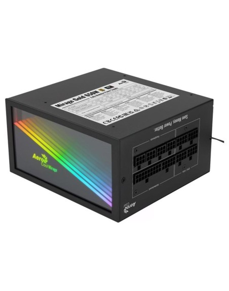 Fuente alimentacion aerocool mirage modular gaming atx 650w