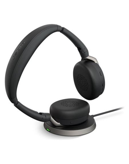 Auriculares jabra evolve2 65 flex ms stereo inalambrico negro