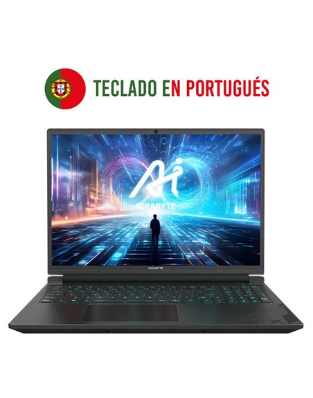 Portatil gigabyte g6x 9kg - 43pt854sd i7 - 136250hx 16gb ssd 1tb 16 pulgadas portugues