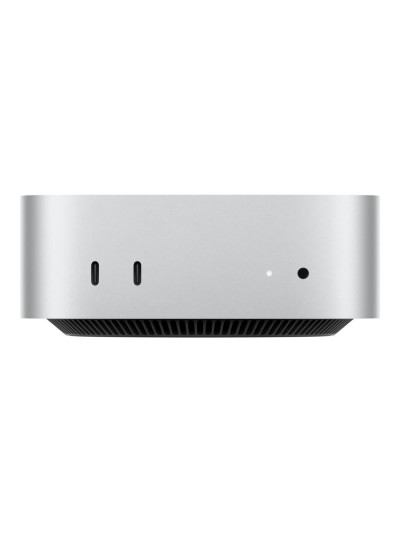 Ordenador apple mac mini silver m4 chip m4 10c 16gb ssd 512gb