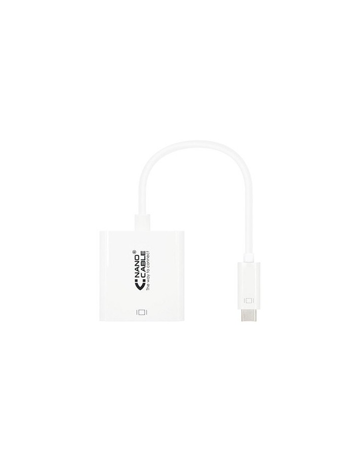 Conversor usb tipo c a hdmi nanocable 4k 15cm - macho - hembra Conversor usb tipo c a hdmi nanocable 4k 15cm - macho - hembra