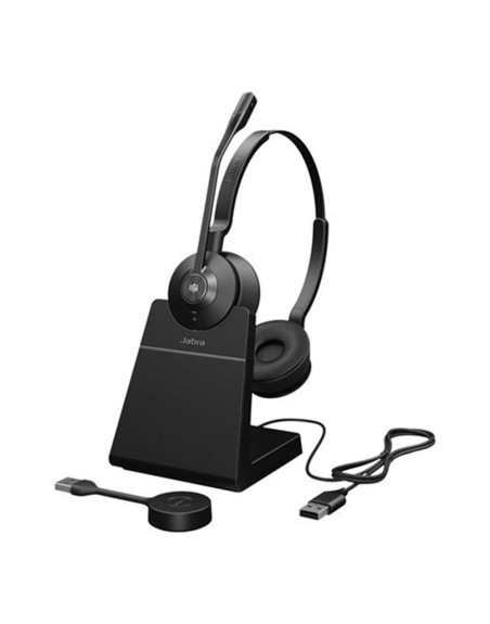 Auriculares jabra engage 55 inalambrico negro