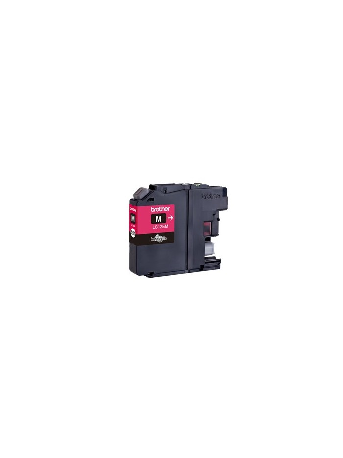 Cartucho tinta brother lc12em magenta 1200 paginas Cartucho tinta brother lc12em magenta 1200 paginas