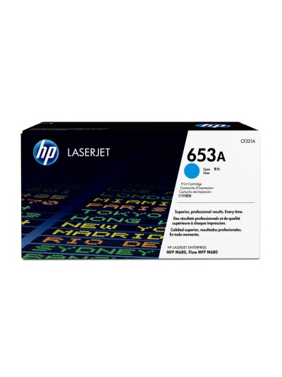 Toner hp 653a cyan
