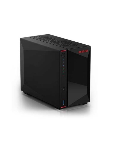 Servidor nas asustor as5402 2 bay nas 4gb ram 2.5g 2 xsata3 6gb s 3.5 2.5 hdd ssd
