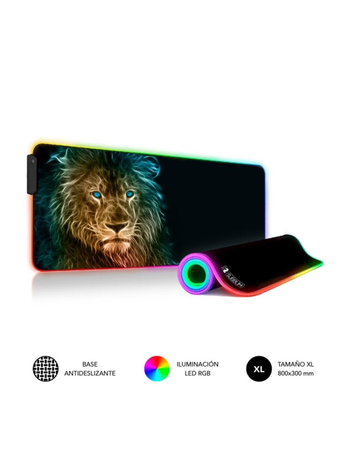 Alfombrilla subblim lion 80x30 cm rgb antideslizamiento Alfombrilla subblim lion 80x30 cm rgb antideslizamiento