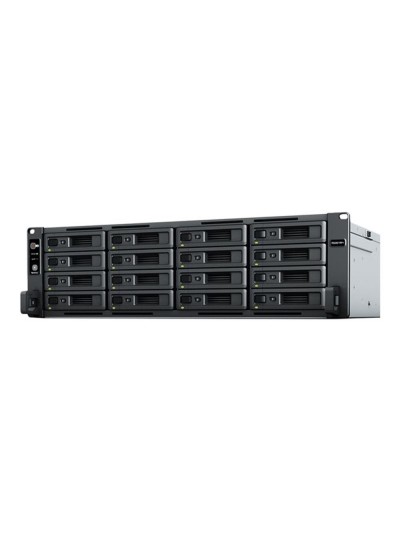 Servidor nas synology rs2821rp+ 16 bahias 3u rack gigabit ethernet