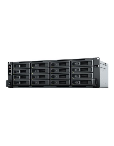 Servidor nas synology rs2821rp+ 16 bahias 3u rack gigabit ethernet