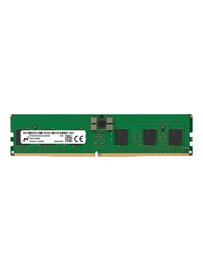 Memoria ram ddr5 16gb crucial micron - rdimm - 4800 mhz - pc5 38400 - cl40 - 1.1v Memoria ram ddr5 16gb crucial micron - rdimm - 4800 mhz - pc5 38400 - cl40 - 1.1v