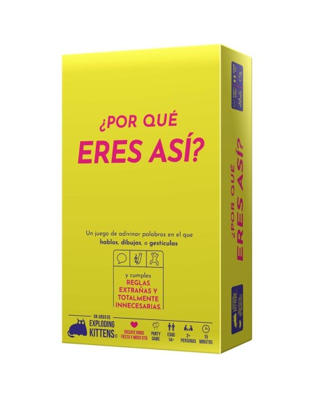 Juego de mesa ¿por qué eres así?