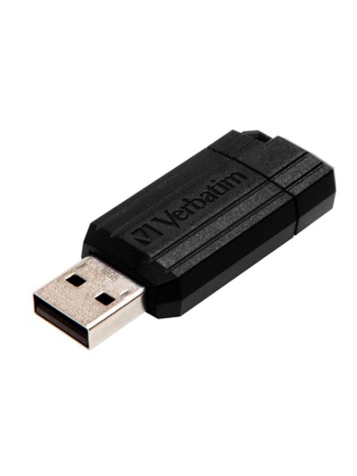 Memoria usb 2.0 verbatim pinstripe 16gb negro