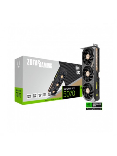 Tarjeta grafica zotac rtx 5070 solid oc 12gb