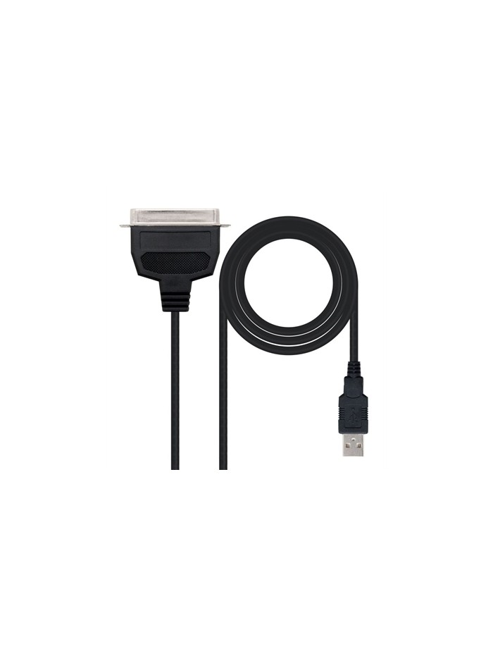 Conversor nanocable usb a paralelo impresora - tipo a - m - cn36(ieee1284) - m - negro - 1.5m Conversor nanocable usb a paralelo impresora - tipo a - m - cn36(ieee1284) - m - negro - 1.5m