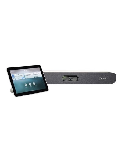 Kit poly studio barra video all in one x30 + panel tc8