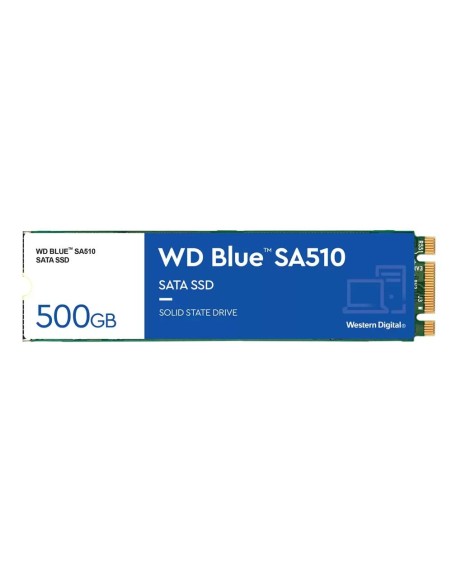 Disco duro interno ssd wd western digital blue wds500g3b0b 500gb m.2 2280 sata3