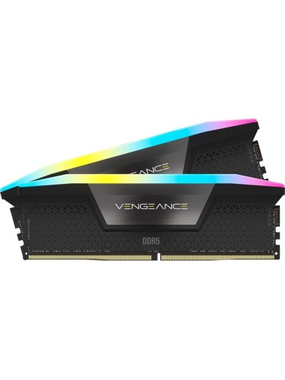Memoria ram ddr5 32gb kit 2x16 corsair vengeance rgb 6000 mhz cl36