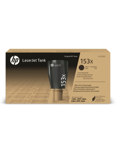 Kit hp recarga toner 153x laserjet tank negro