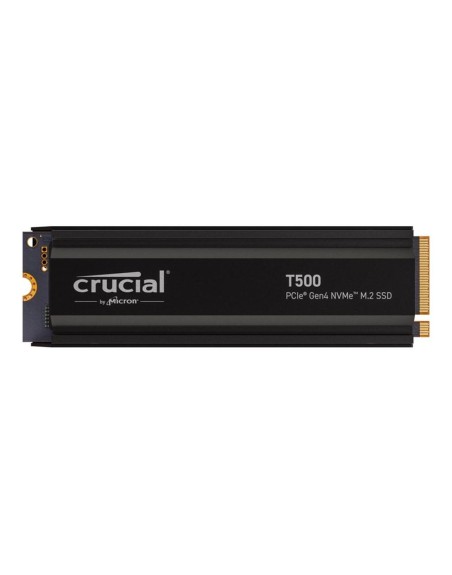 Disco duro interno solido ssd crucial t500 4tb pcie nvme 4.0 x4 con hs