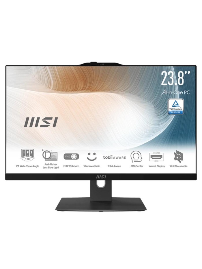 Ordenador all in one msi am242tp - 1264 i5 - 1235u 16gb ssd 512gb 23.8 pulgadas Ordenador all in one msi am242tp - 1264 i5 - 1235u 16gb ssd 512gb 23.8 pulgadas