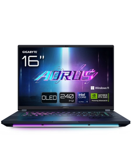 Portatil gigabyte aorus master 16 u9 - 275hx 32gb ssd 1tb 16 pulgadas