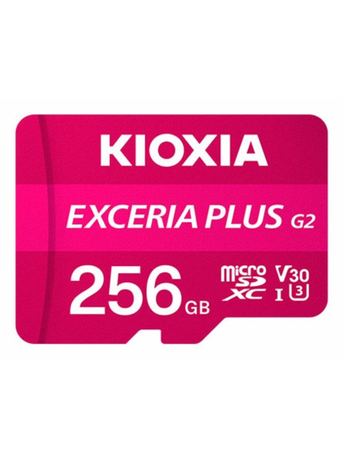 Tarjeta micro sd kioxia 256gb exceria plus g2 w - adaptador Tarjeta micro sd kioxia 256gb exceria plus g2 w - adaptador
