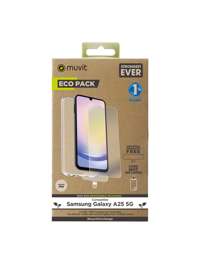 Funda muvit para samsung galaxy a25 5g + protector de pantalla vidrio templado plano Funda muvit para samsung galaxy a25 5g + protector de pantalla vidrio templado plano
