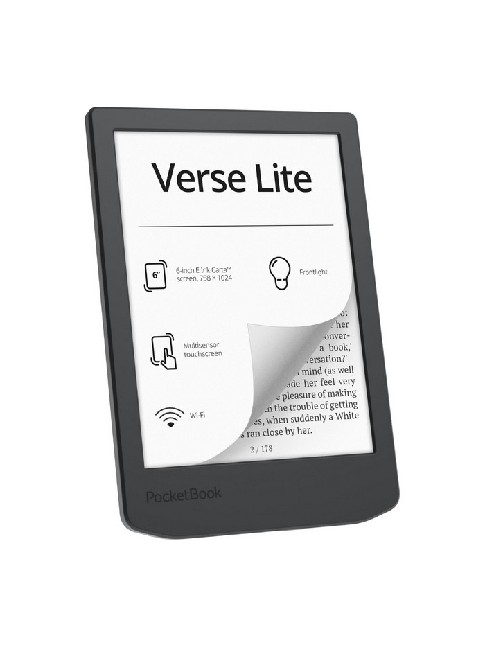 Libro electronico ebook pocketbook verse lite 6 pulgadas 8gb midnight grey Libro electronico ebook pocketbook verse lite 6 pulgadas 8gb midnight grey