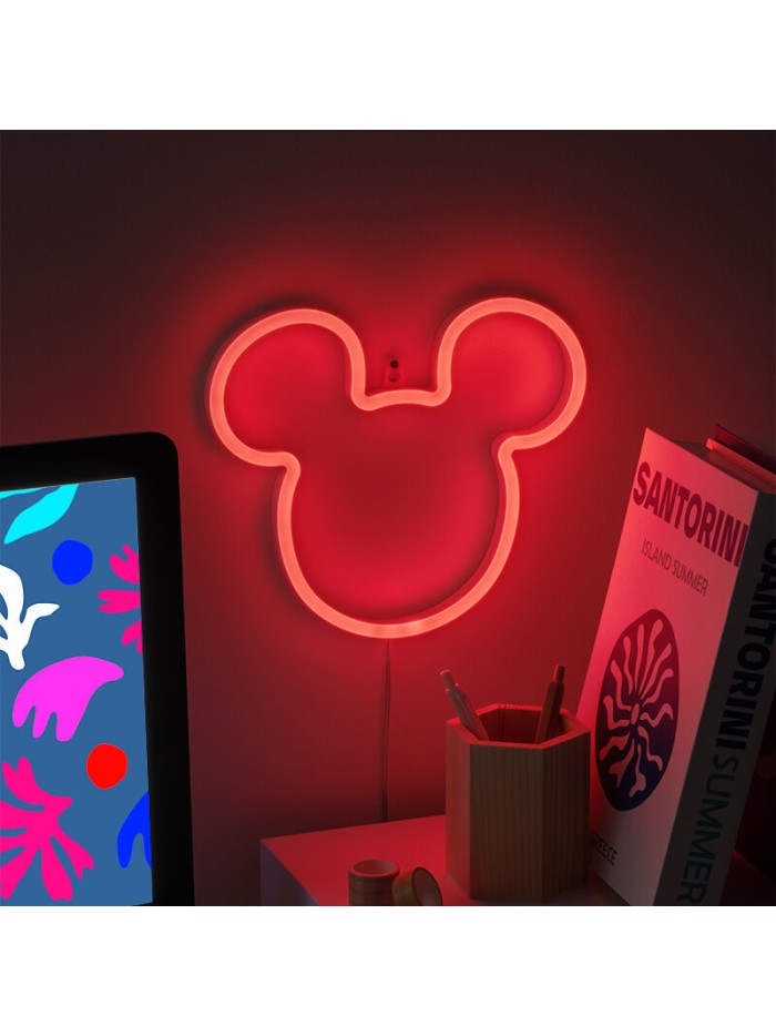 Luz neón paladone mickey mouse Luz neón paladone mickey mouse