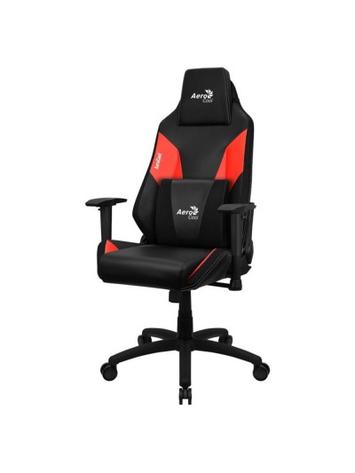 Silla gaming aerocool admiral negra - roja