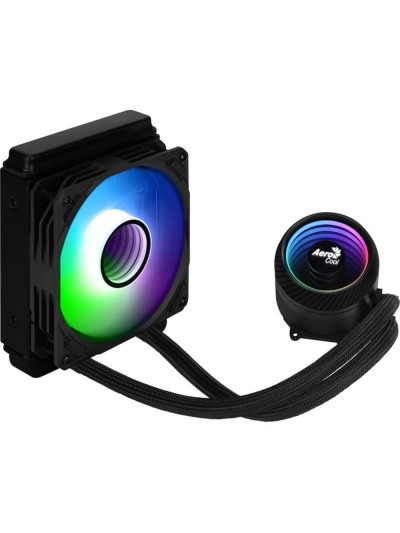 Kit de refrigeracion liquida aerocool mirage 120 argb 120mm negro