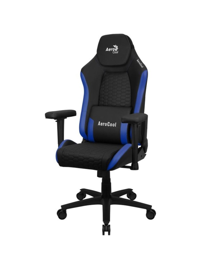 Silla gaming aerocool crown negra - azul Silla gaming aerocool crown negra - azul