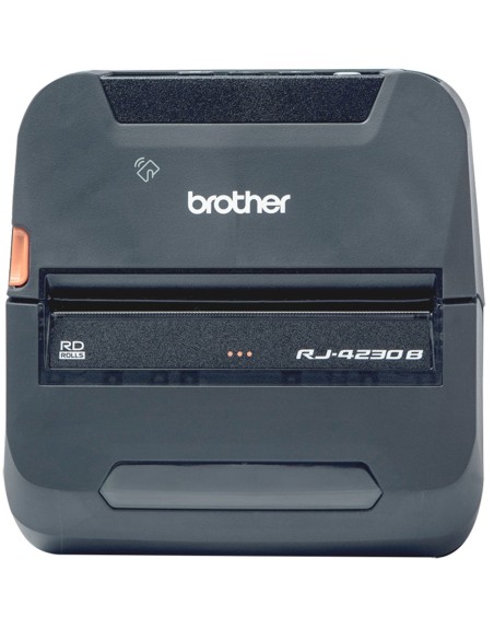 Impresora de etiquetas y tickets portatil brother rj4230b 64mb flash ram - 256mb ram - usb - b - bluetooth