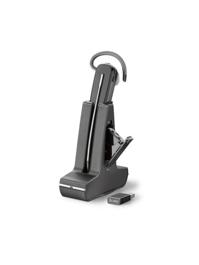 Auricular poly 8245 d2 inalambrico + usb tipo a a usb tipo c+ d400 standar