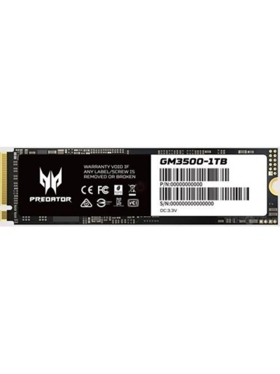 Disco duro interno ssd acer predator gm3500 1tb m.2 pcie