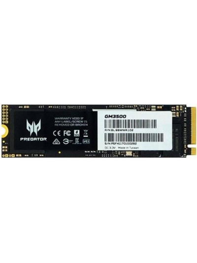 Disco duro interno ssd acer predator gm3500 2tb m.2 pcie