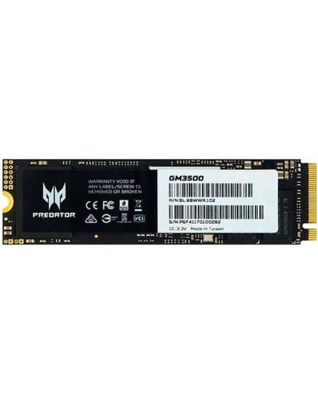 Disco duro interno ssd acer predator gm3500 2tb m.2 pcie