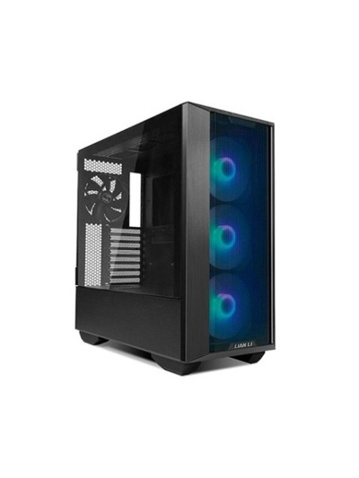 Caja ordenador gaming lian li lancool iii e - atx rgb cristal templado negro