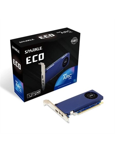 Tarjeta grafica sparkle intel arc a310 eco 4gb ddr6 lp bracket