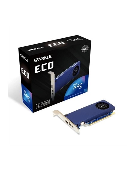 Tarjeta grafica sparkle intel arc a310 eco 4gb ddr6 lp bracket