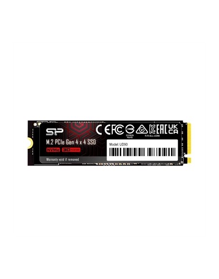 Disco duro interno solido ssd silicon power ud90 1tb nvme gen 4x4