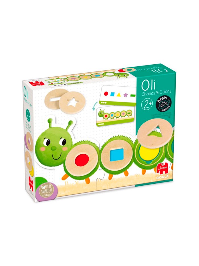 Juego goula didactico la oruga oli formas y colores Juego goula didactico la oruga oli formas y colores