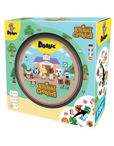 Juego de mesa dobble animal crossing